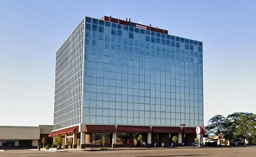 glass tower stonegate headquarters